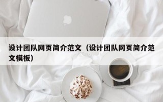 海口设计团队网页简介范文（设计团队网页简介范文模板）